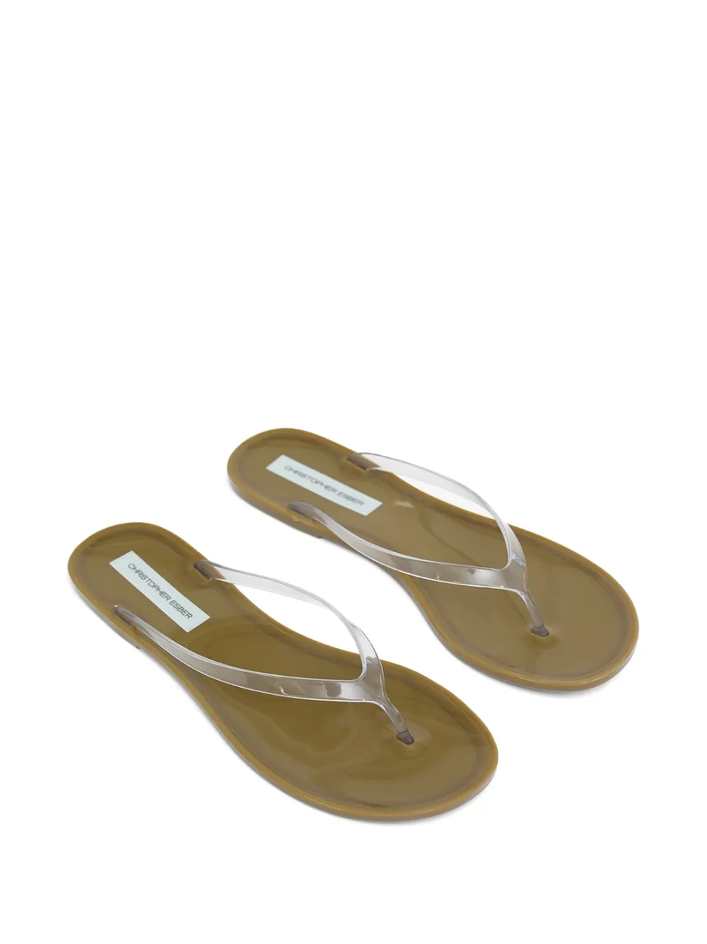 Christopher Esber Jo teenslippers Groen
