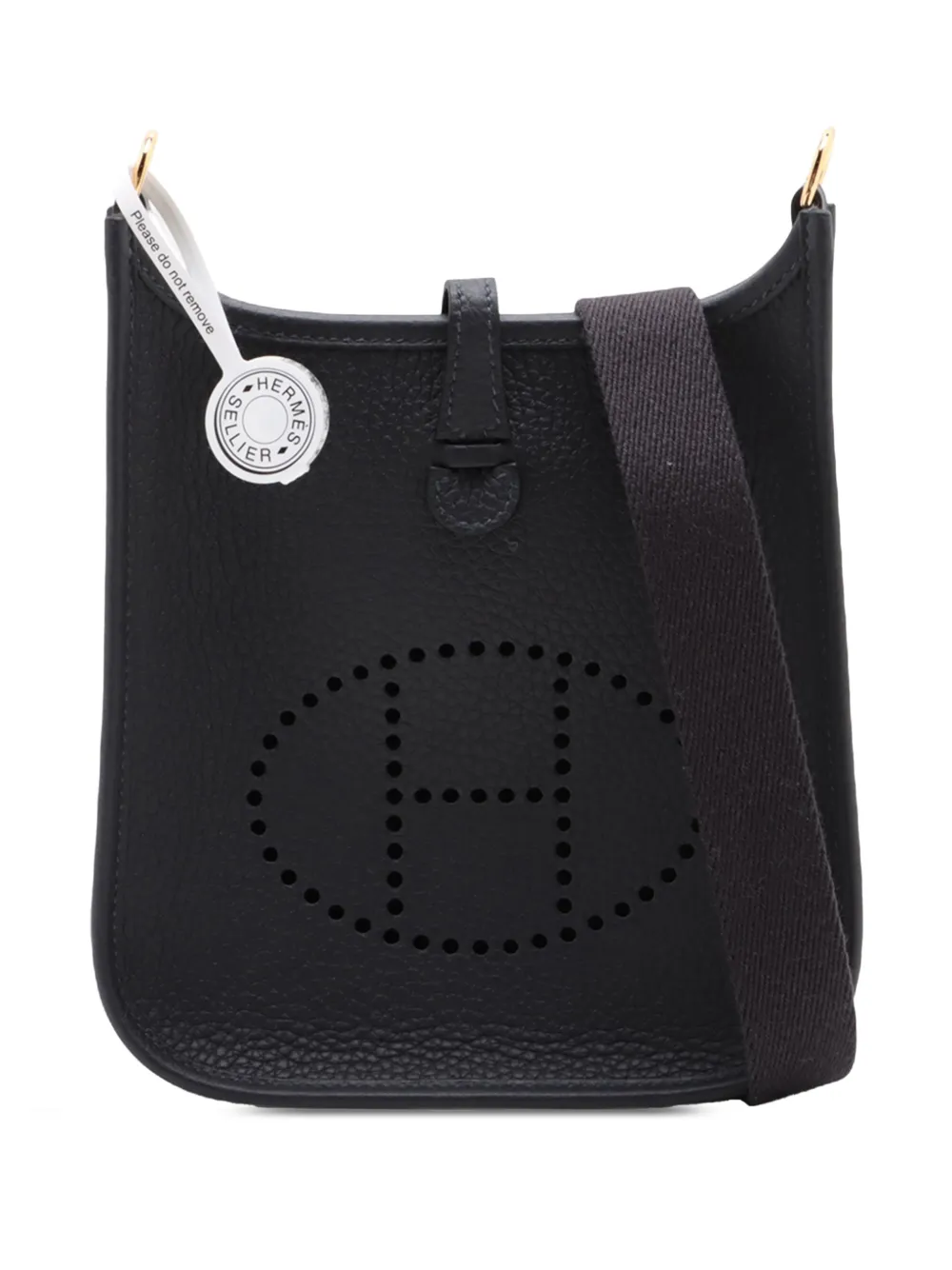 Hermès Pre-Owned Borsa a tracolla Evelyne TPM in pelle Clemence 2025 - Grigio