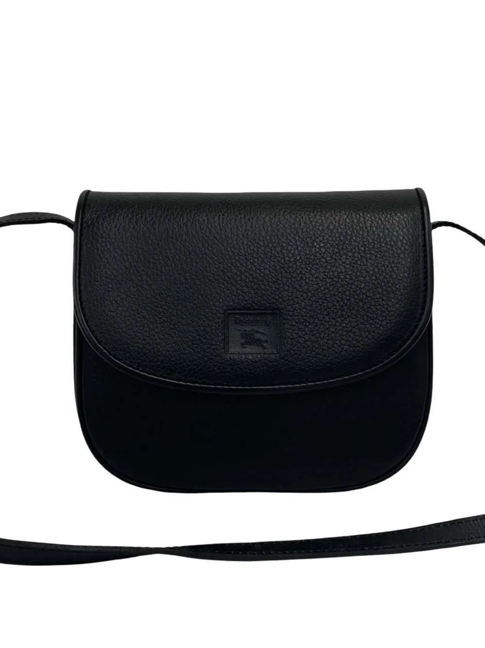 Burberry Pre-Owned Borsa a tracolla in pelle XX secolo - Nero