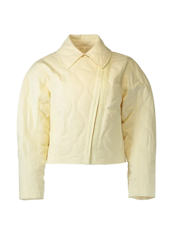 Ulla Johnson Leonie Quilted Jacket in Neutrals
