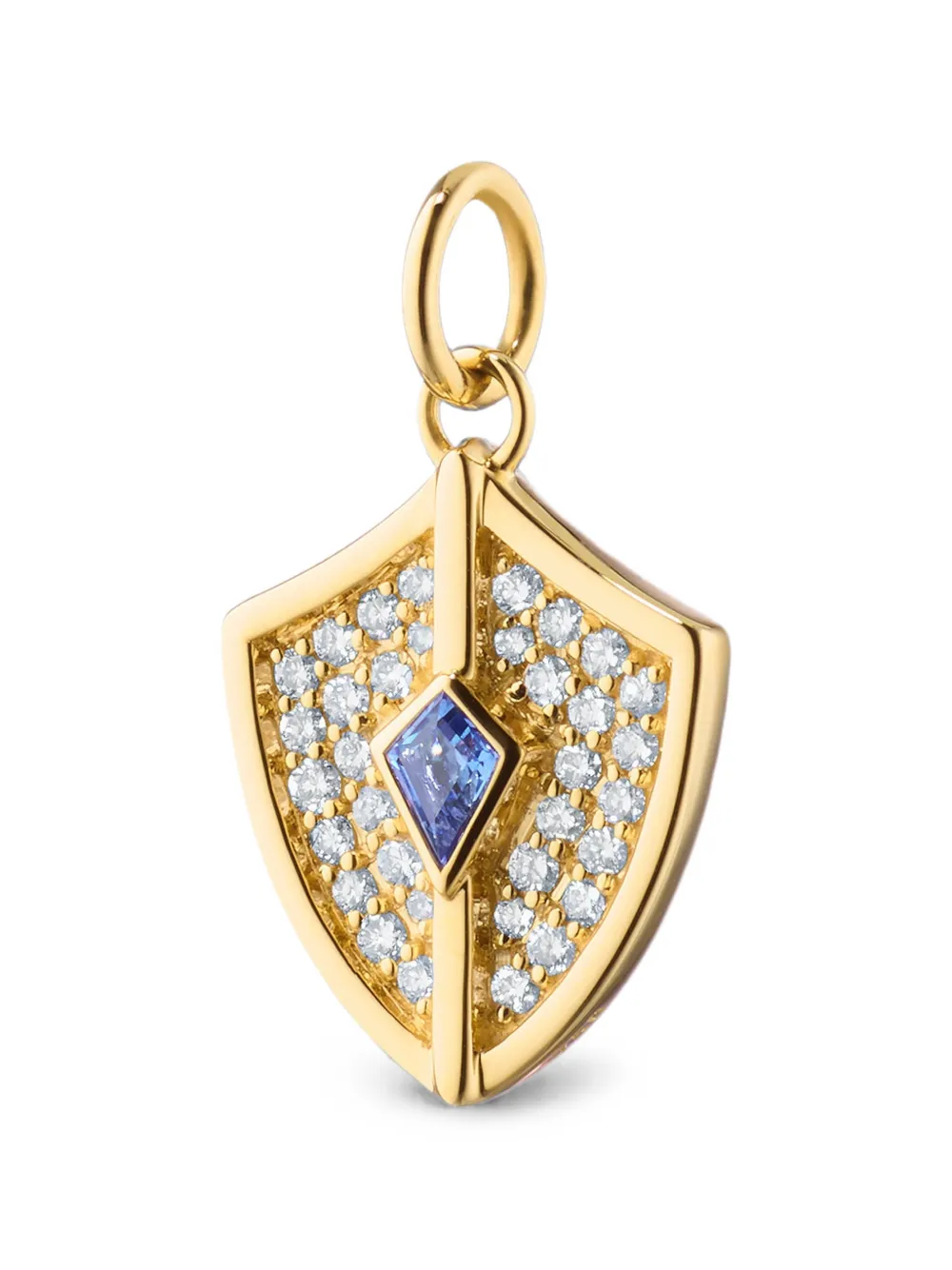 MONICA RICH KOSANN Collana Fearless con zaffiro e diamanti - Oro