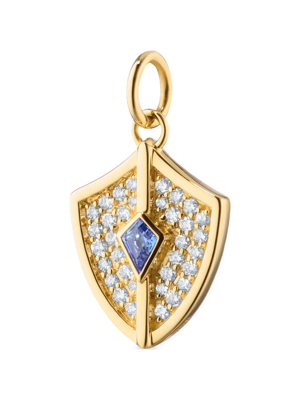MONICA RICH KOSANN Collana Fearless con zaffiro e diamanti - Oro