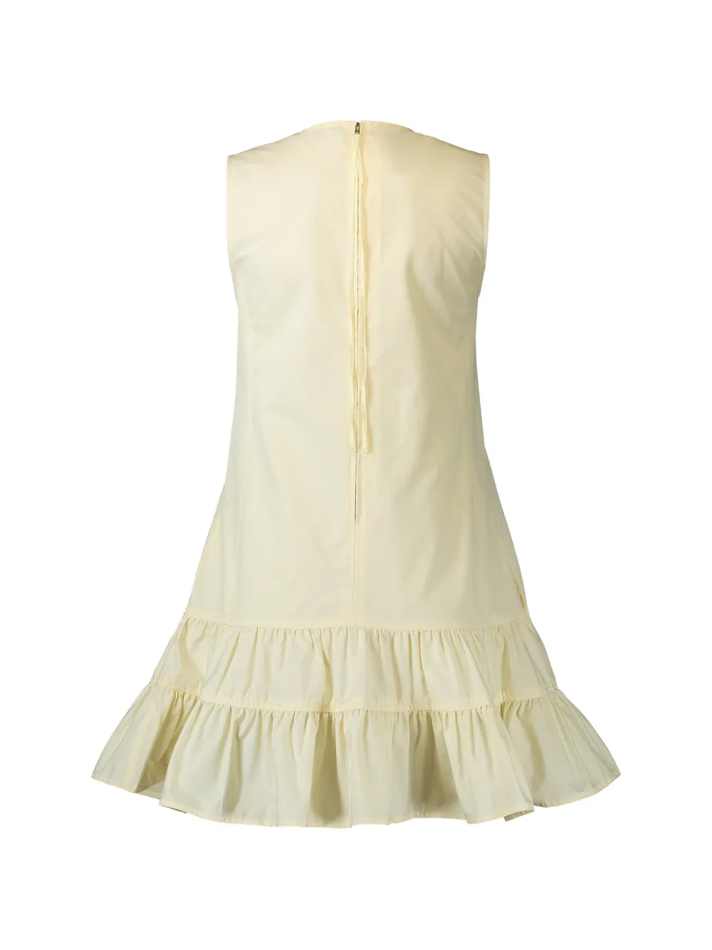 Ulla Johnson Cecily mini-jurk met ruches Beige