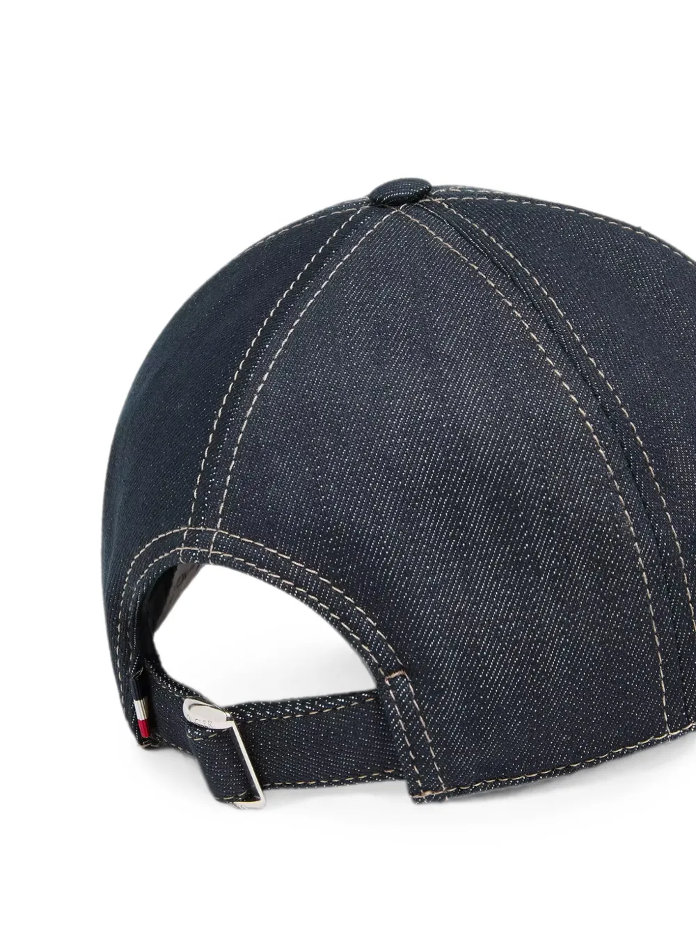  Moncler Denim Logo-patch Baseball Cap - Azul 