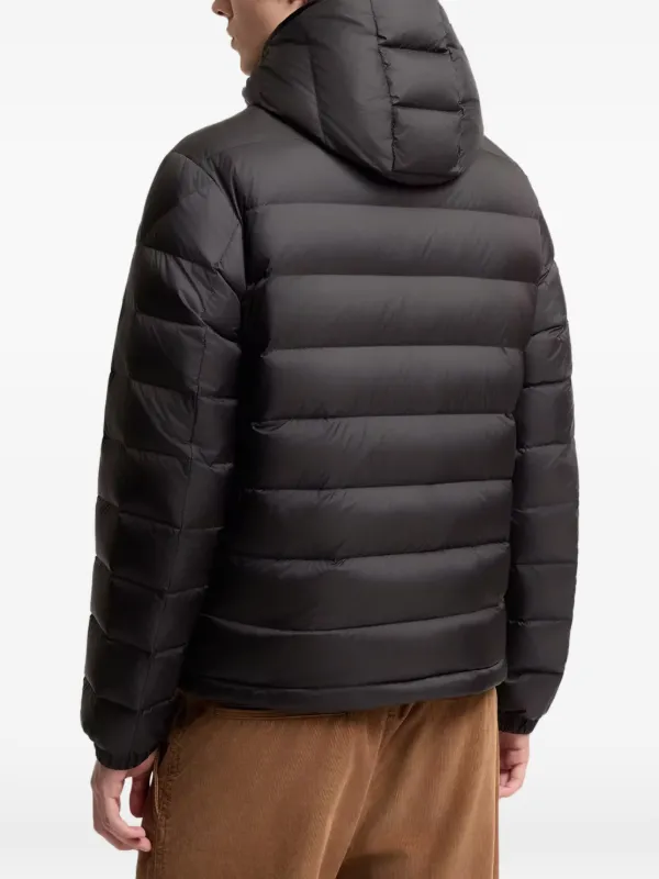 Moncler Verith Quilted Hooded Jacket | Black | FARFETCH OM