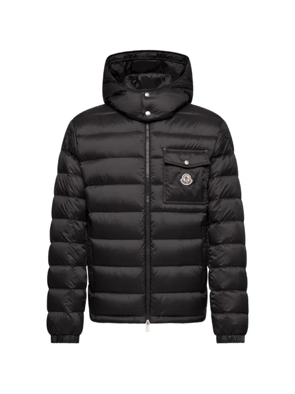 Moncler Verith フーデッド ダウンジャケット | ブラック | FARFETCH JP