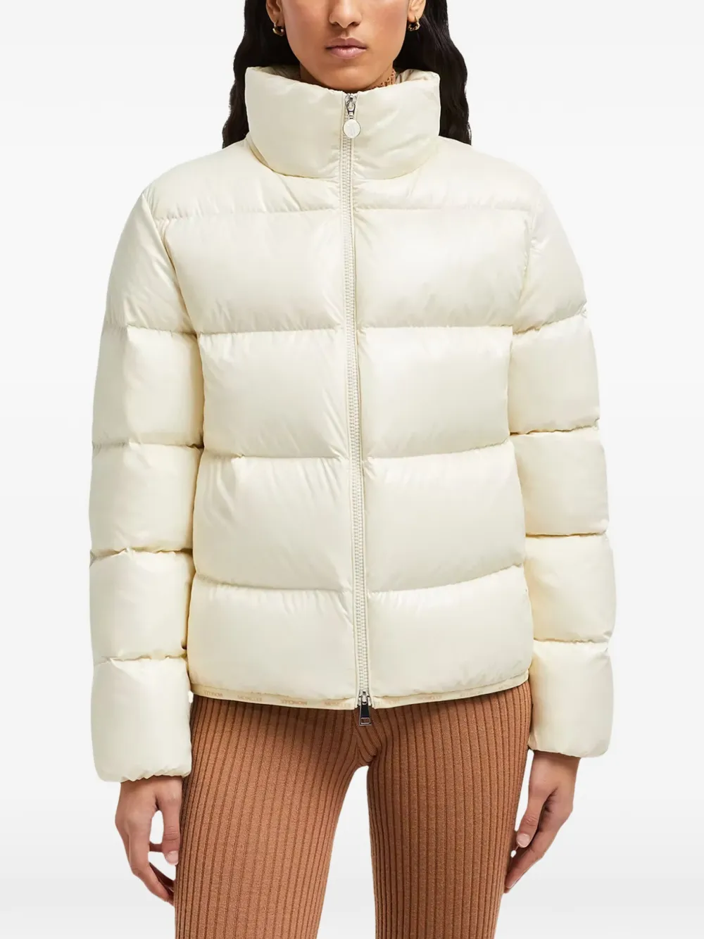  Moncler Abbadia Quilted Jacket - Neutro 