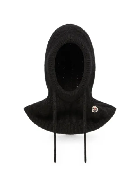 Moncler cable-knit balaclava