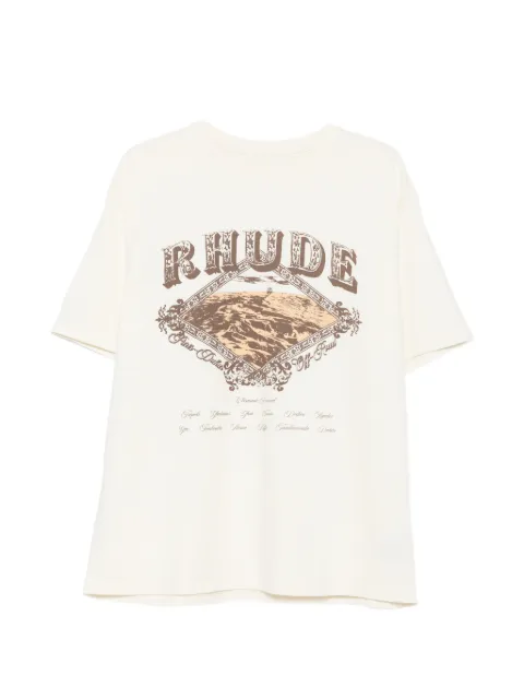 RHUDE graphic-print T-shirt