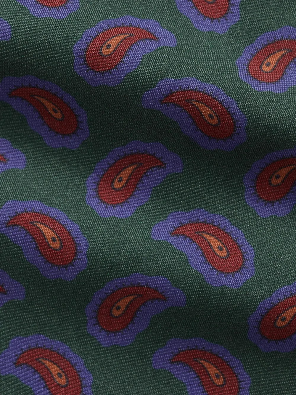 Polo Ralph Lauren Stropdas met paisley-print Groen