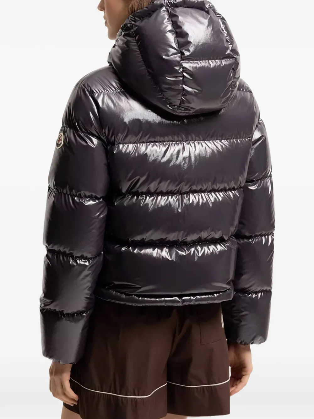 Moncler Niveole gewatteerd donsjack Grijs