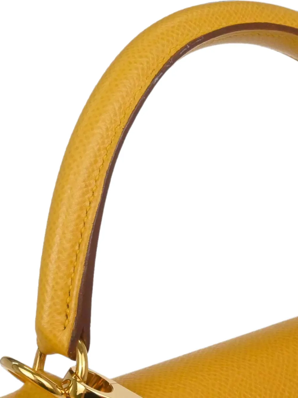 Hermès Pre-Owned 2000 32 Kelly shopper Geel
