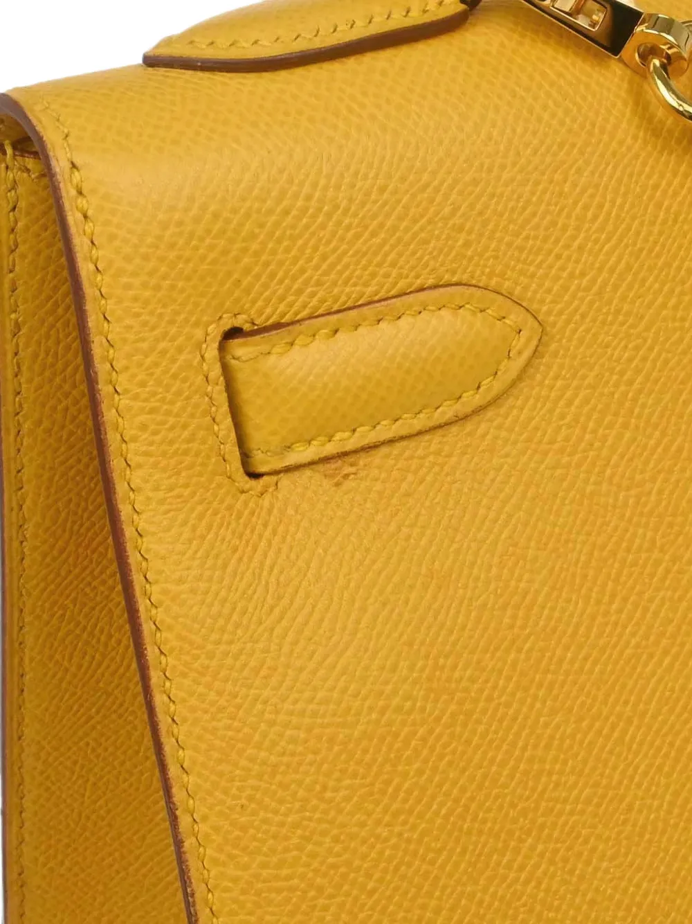 Hermès Pre-Owned 2000 32 Kelly shopper Geel