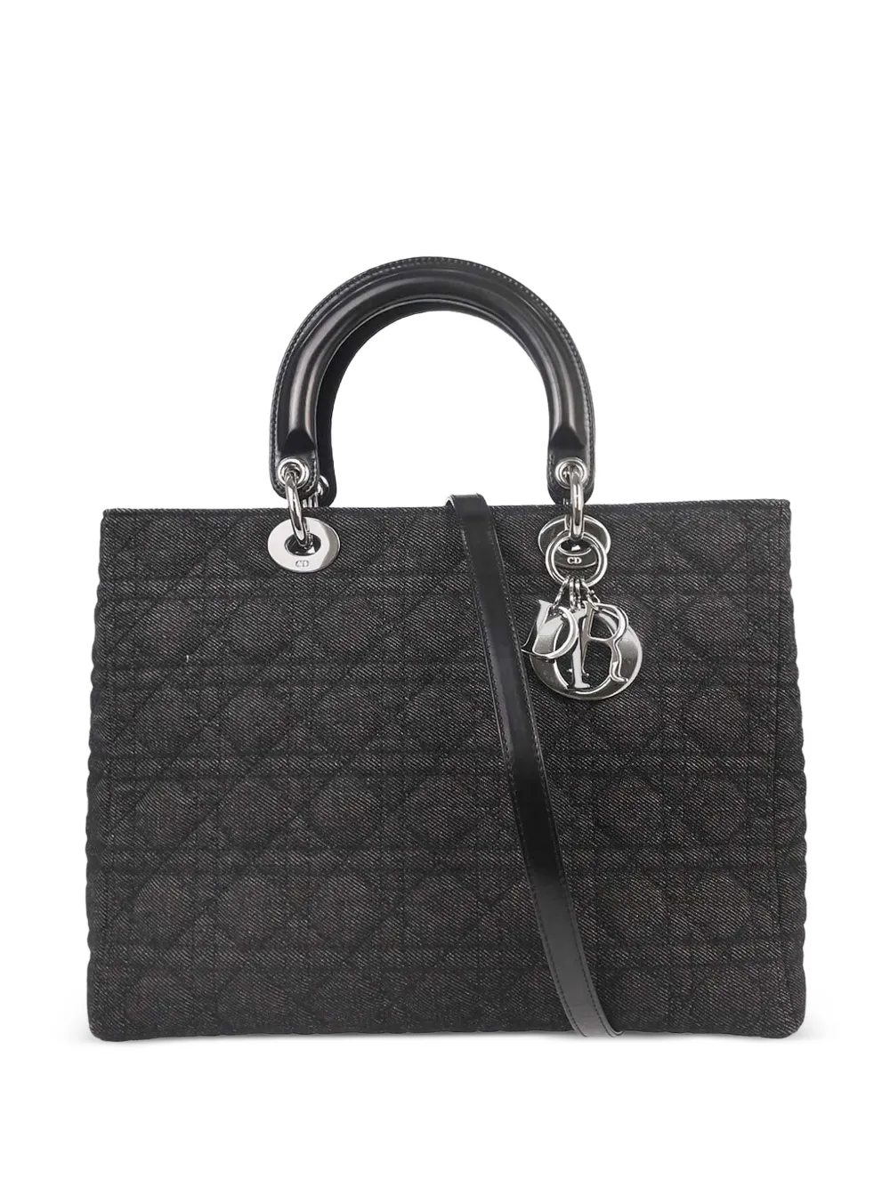 Christian Dior Pre-Owned Borsa tote Lady Dior grande 2000 - Nero