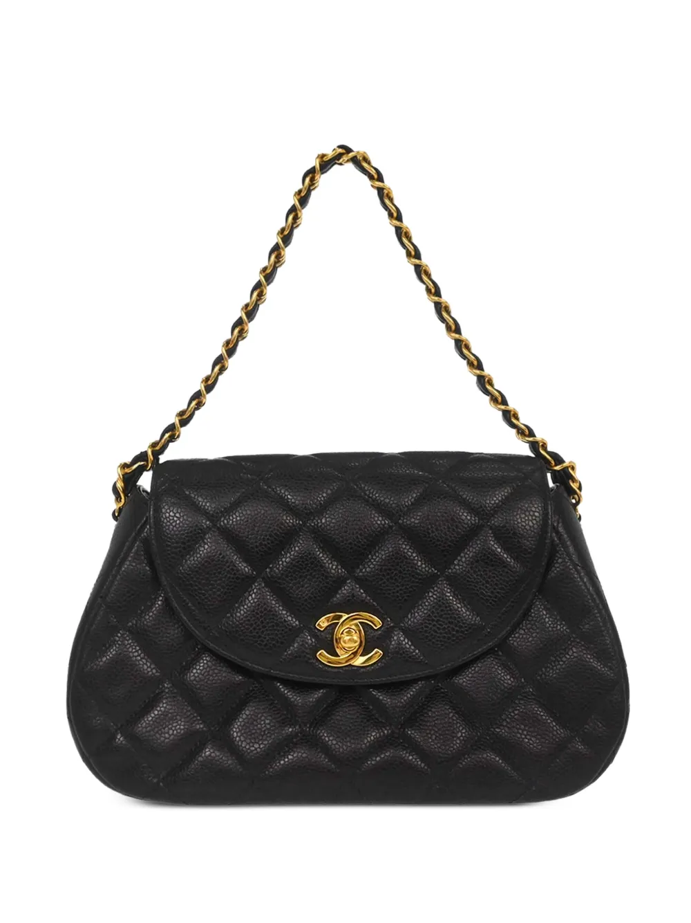 CHANEL Pre-Owned Borsa a spalla CC 1997 - Nero