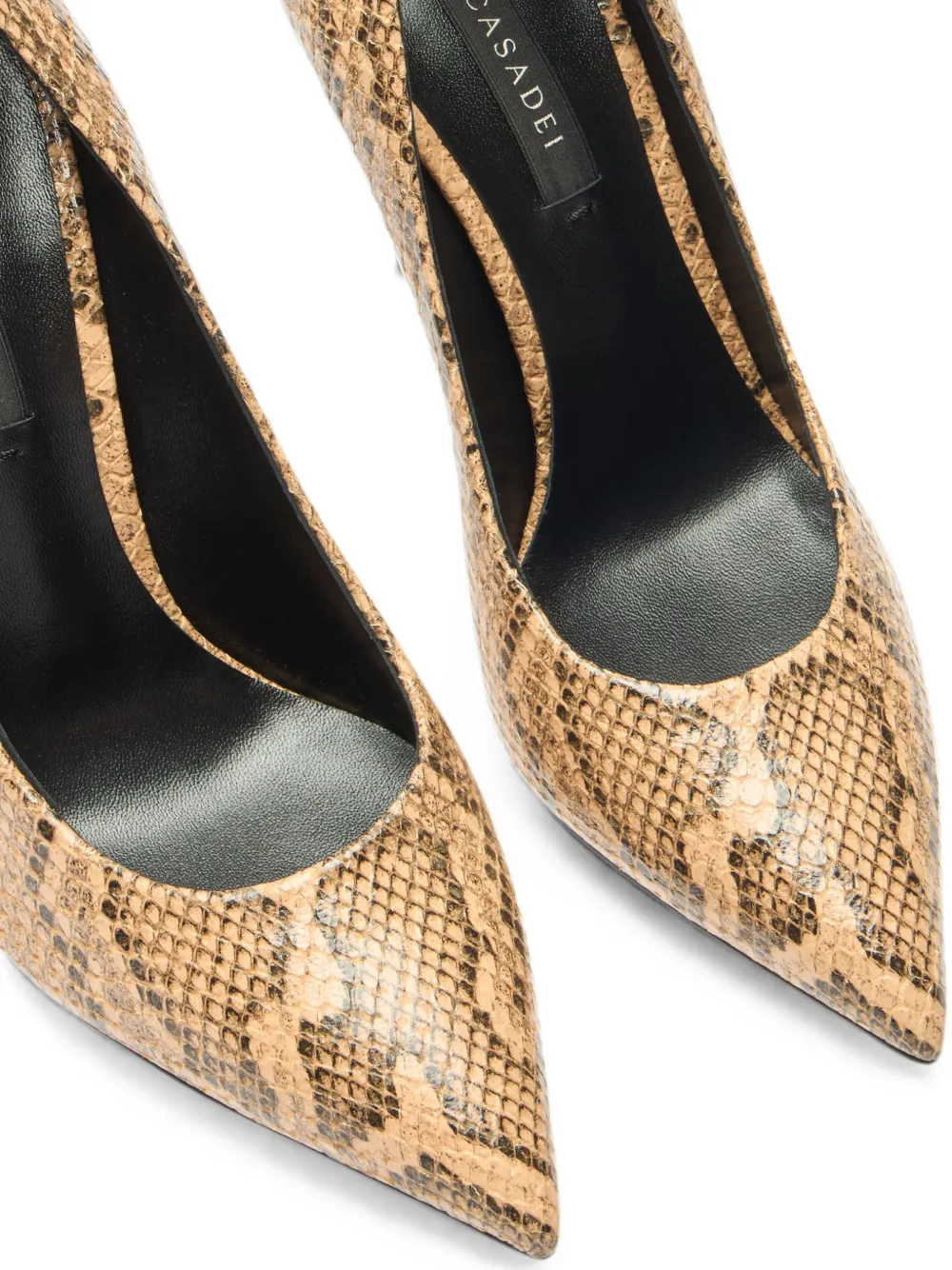 Casadei Blade Basilisco pumps Beige