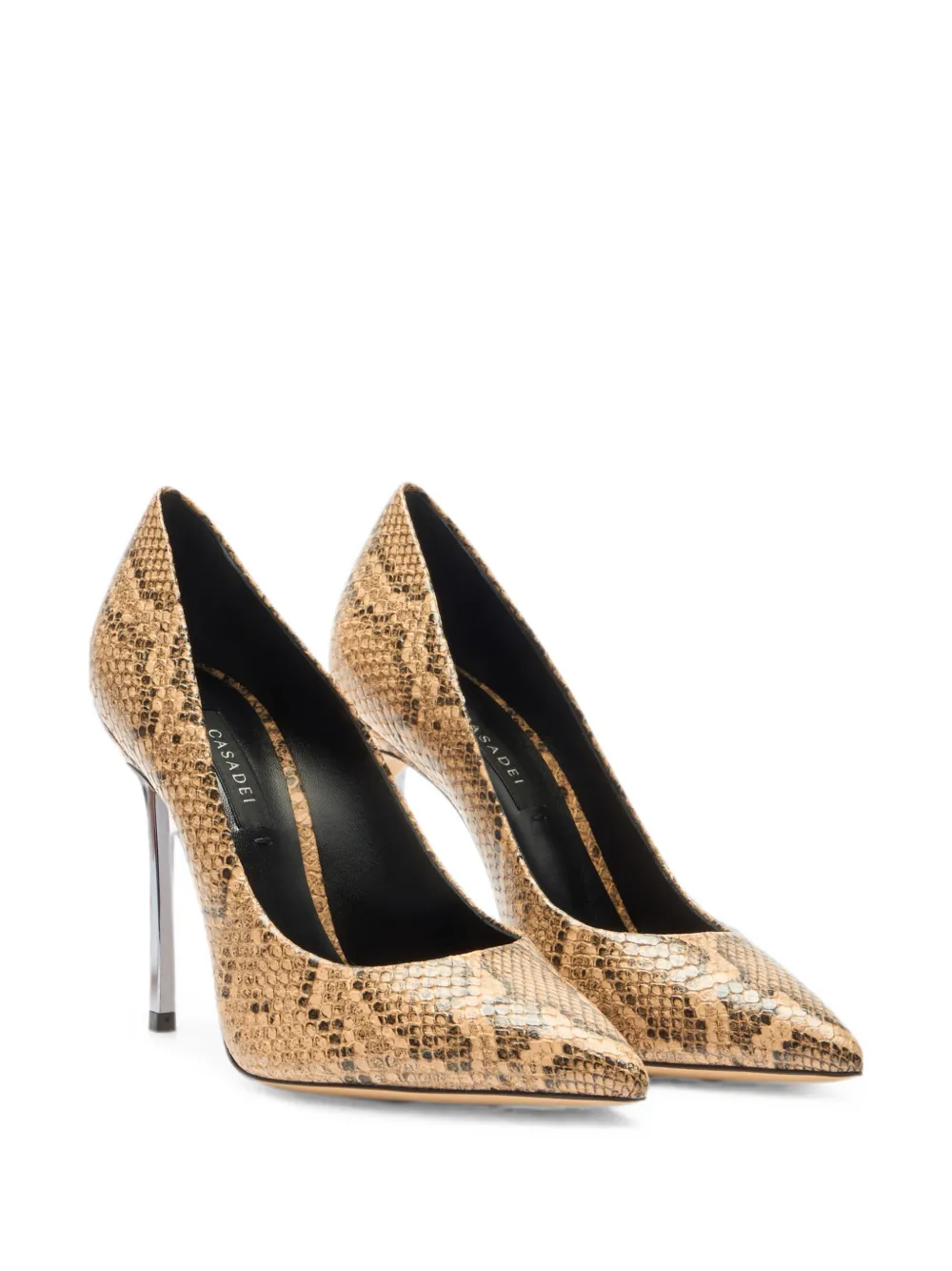 Casadei Blade Basilisco pumps Beige