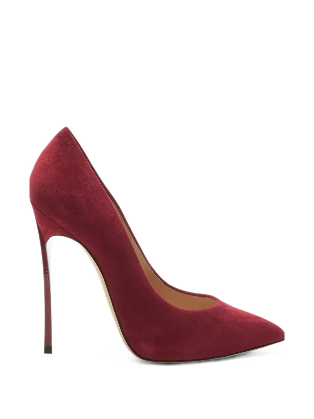 Casadei Blade suède pumps Rood