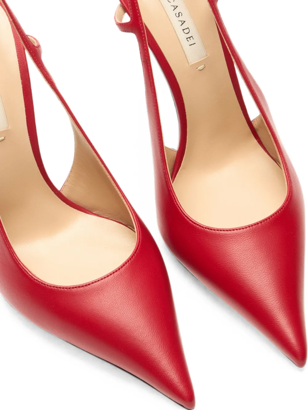 Casadei Superblade Minorca slingback pumps Rood
