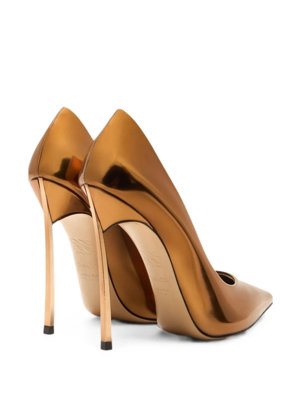 Casadei Blade Interstellar pumps Goud