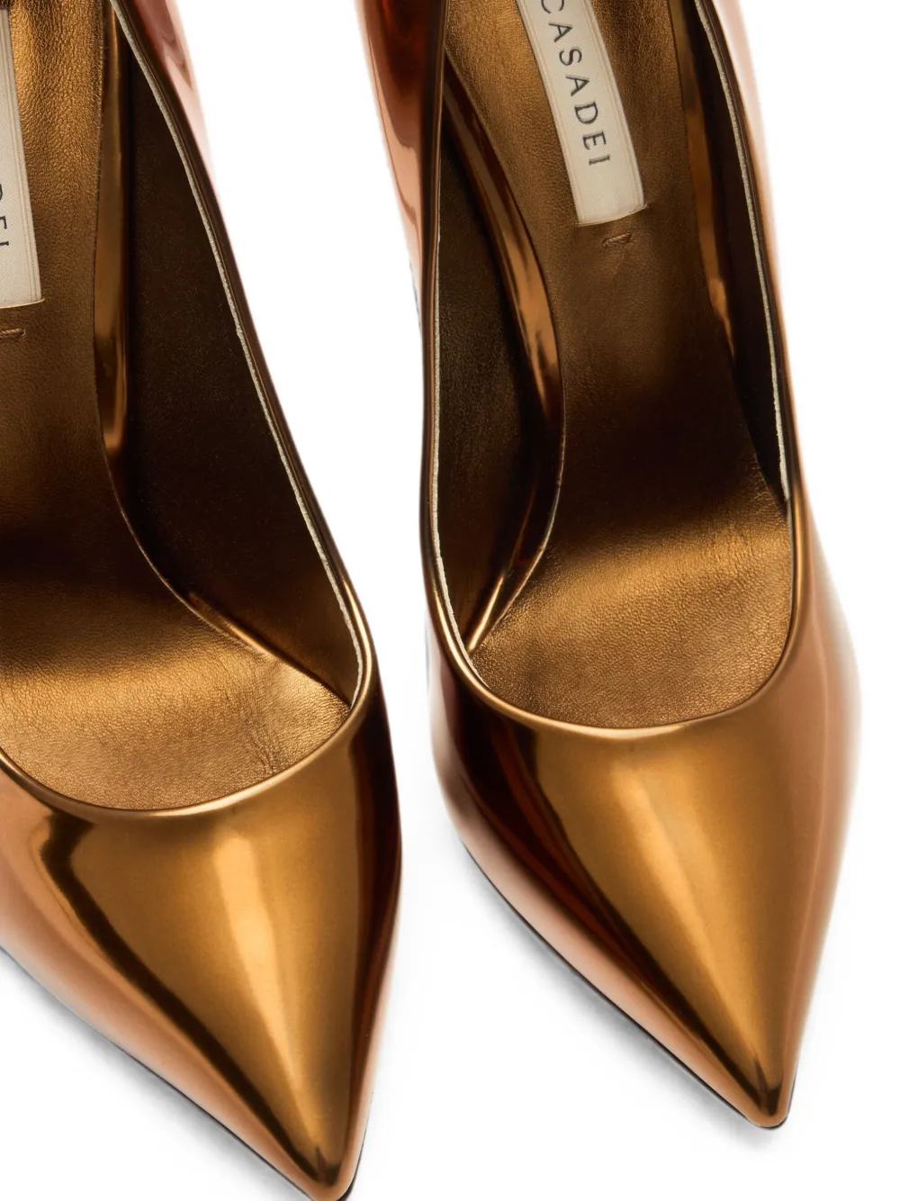 Casadei Blade Interstellar pumps Goud