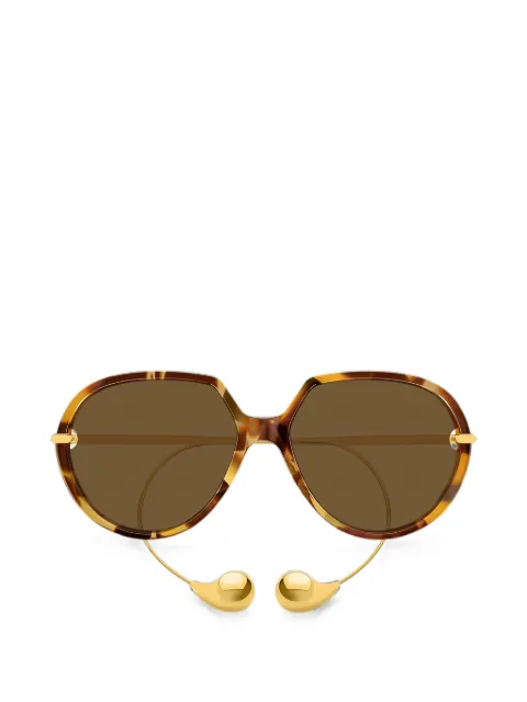 Saint Laurent Eyewear lunettes de soleil à monture géométrique