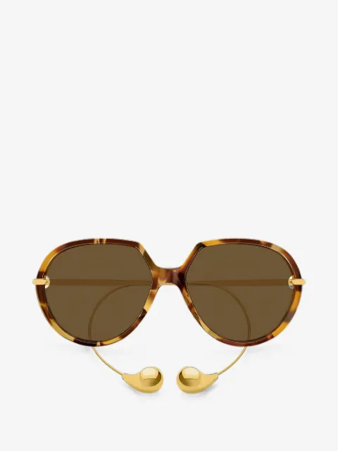 Saint Laurent Eyewear gafas de sol con montura geométrica