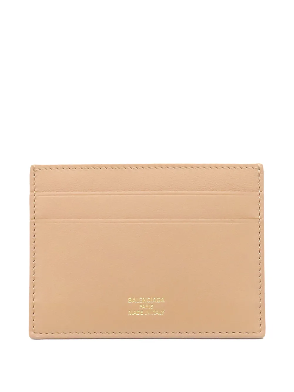 Balenciaga Pre-Owned Portacarte in pelle 2018-2026 - Marrone