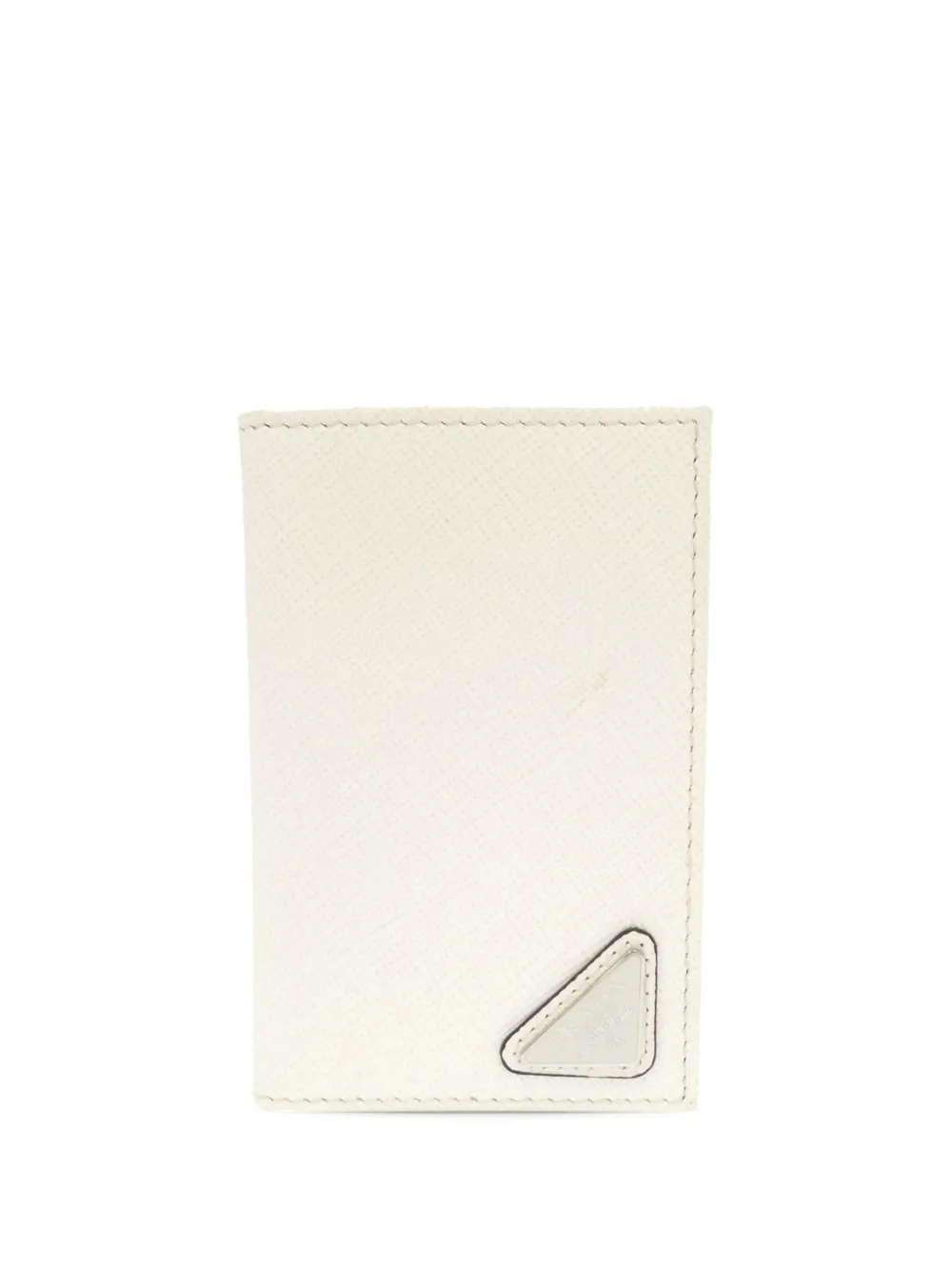 Prada Pre-Owned Portacarte in pelle Saffiano 2013-2026 - Bianco