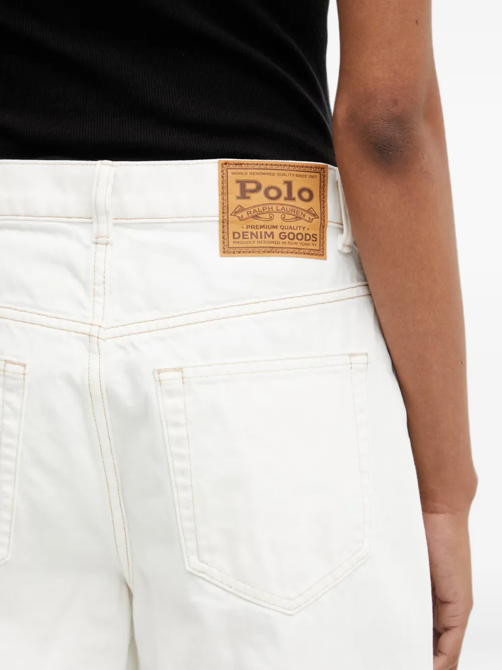 Polo Ralph Lauren Jeans met wijde pijpen Wit