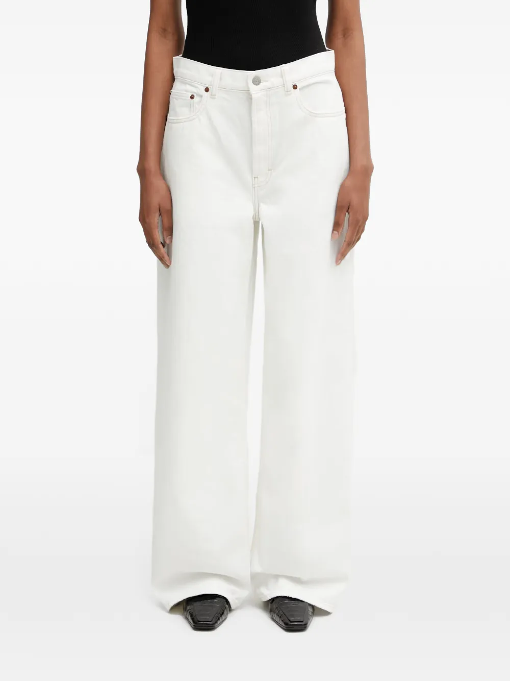 Polo Ralph Lauren wide-leg jeans - Bianco