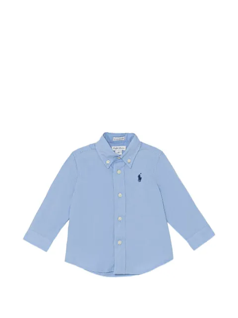 POLO RALPH LAUREN KIDS Pony-motif button-down shirt