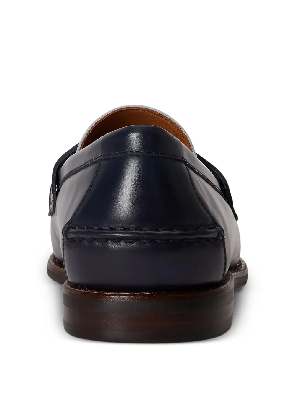 Polo Ralph Lauren Alston two-tone penny loafers Blauw
