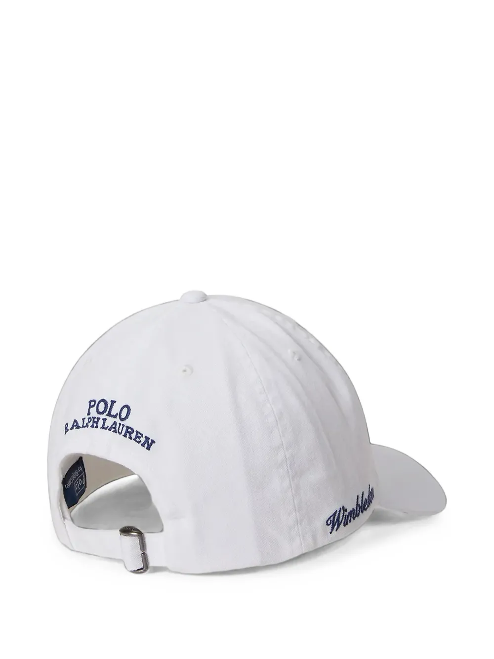 POLO RALPH LAUREN KIDS Polo Bear Wimbledon honkbalpet Wit