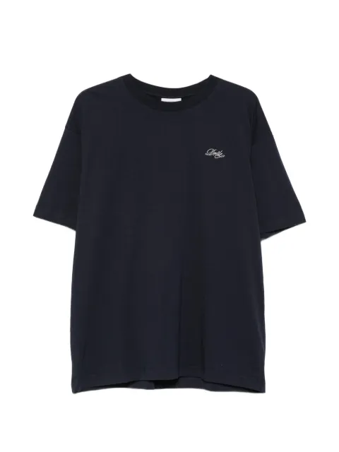 Drôle De Monsieur logo-embroidered T-shirt