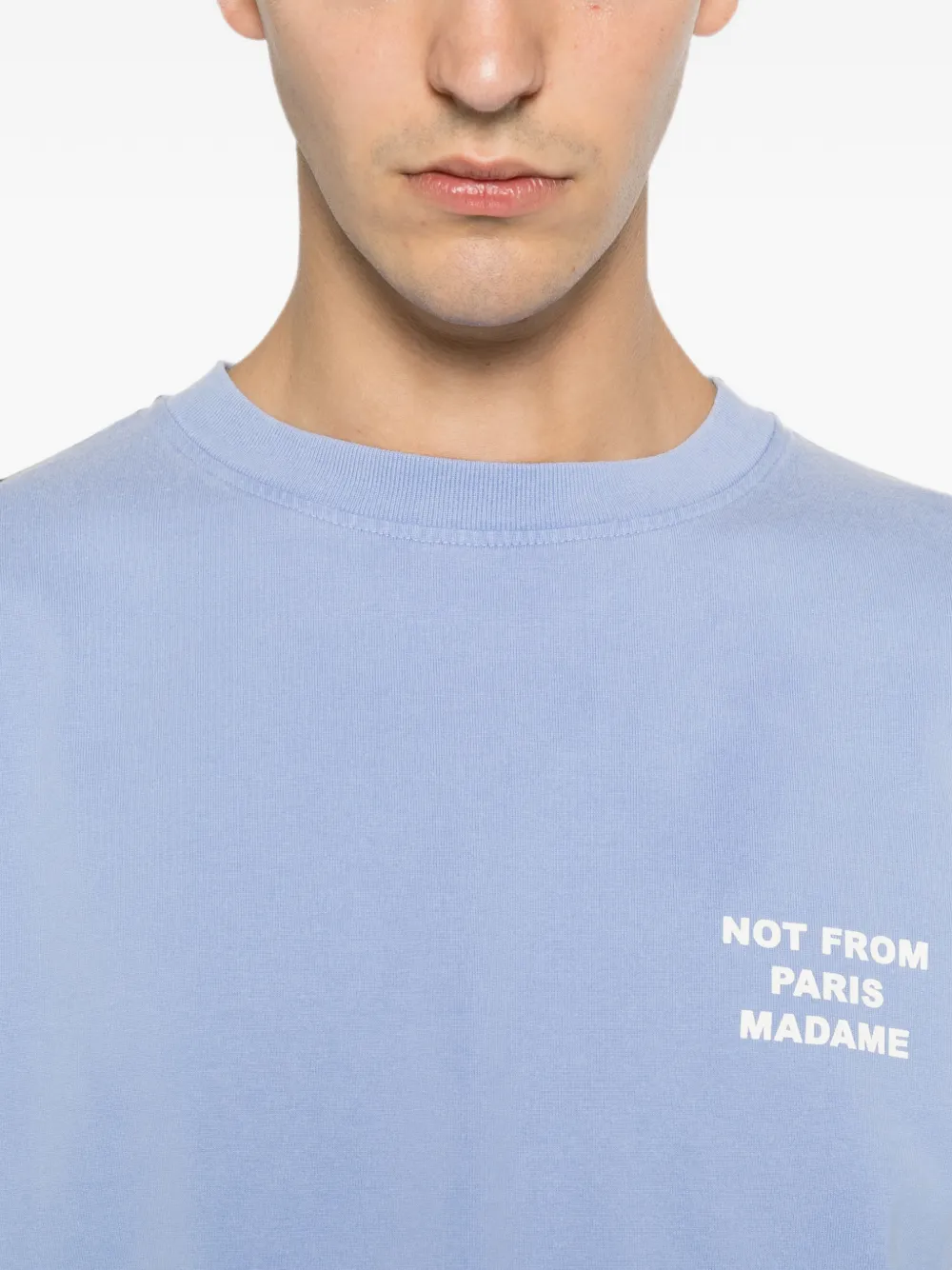 Drôle De Monsieur Sweater met lange mouwen Blauw