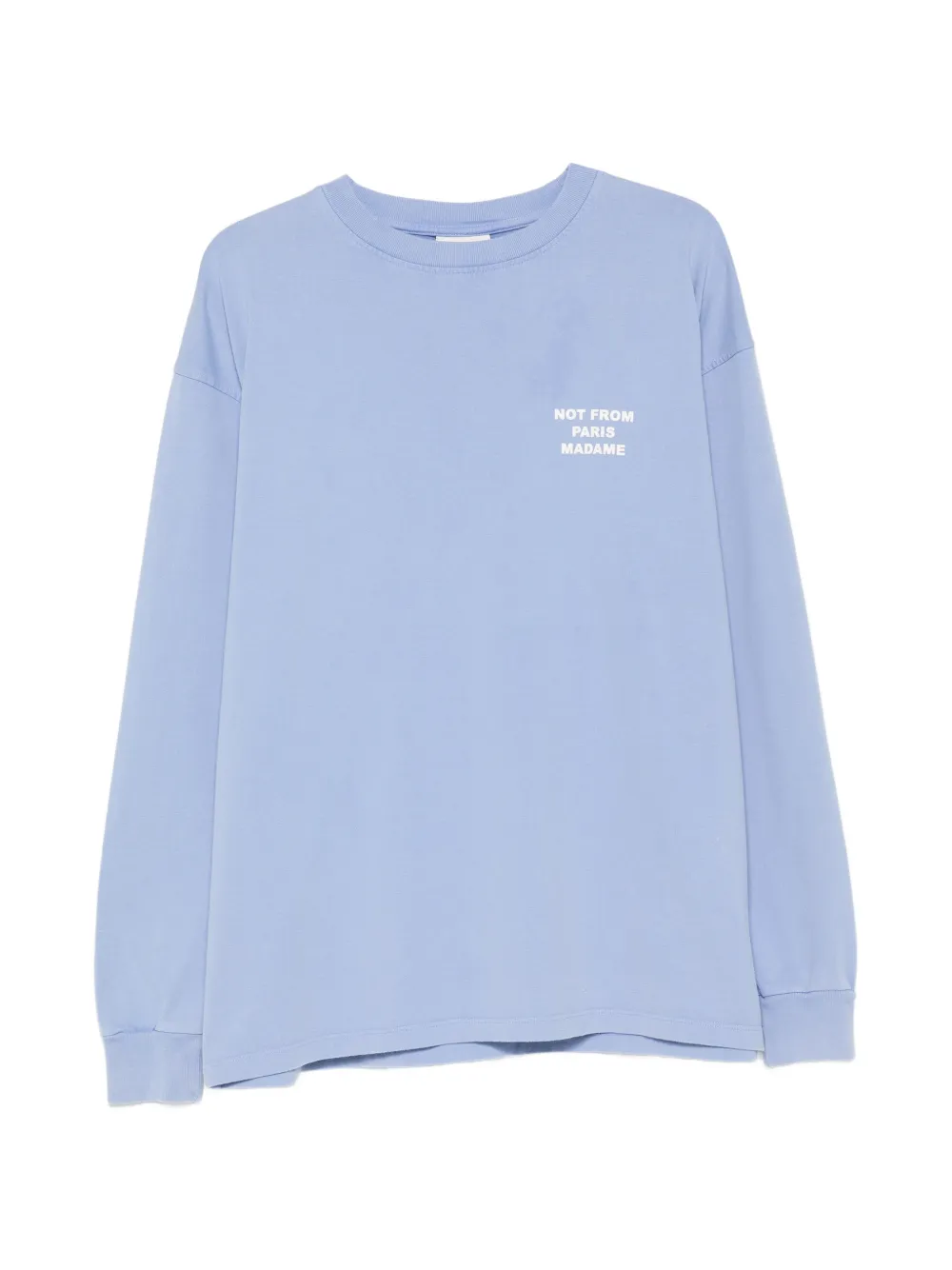 Drôle De Monsieur long-sleeves sweatshirt - Blu