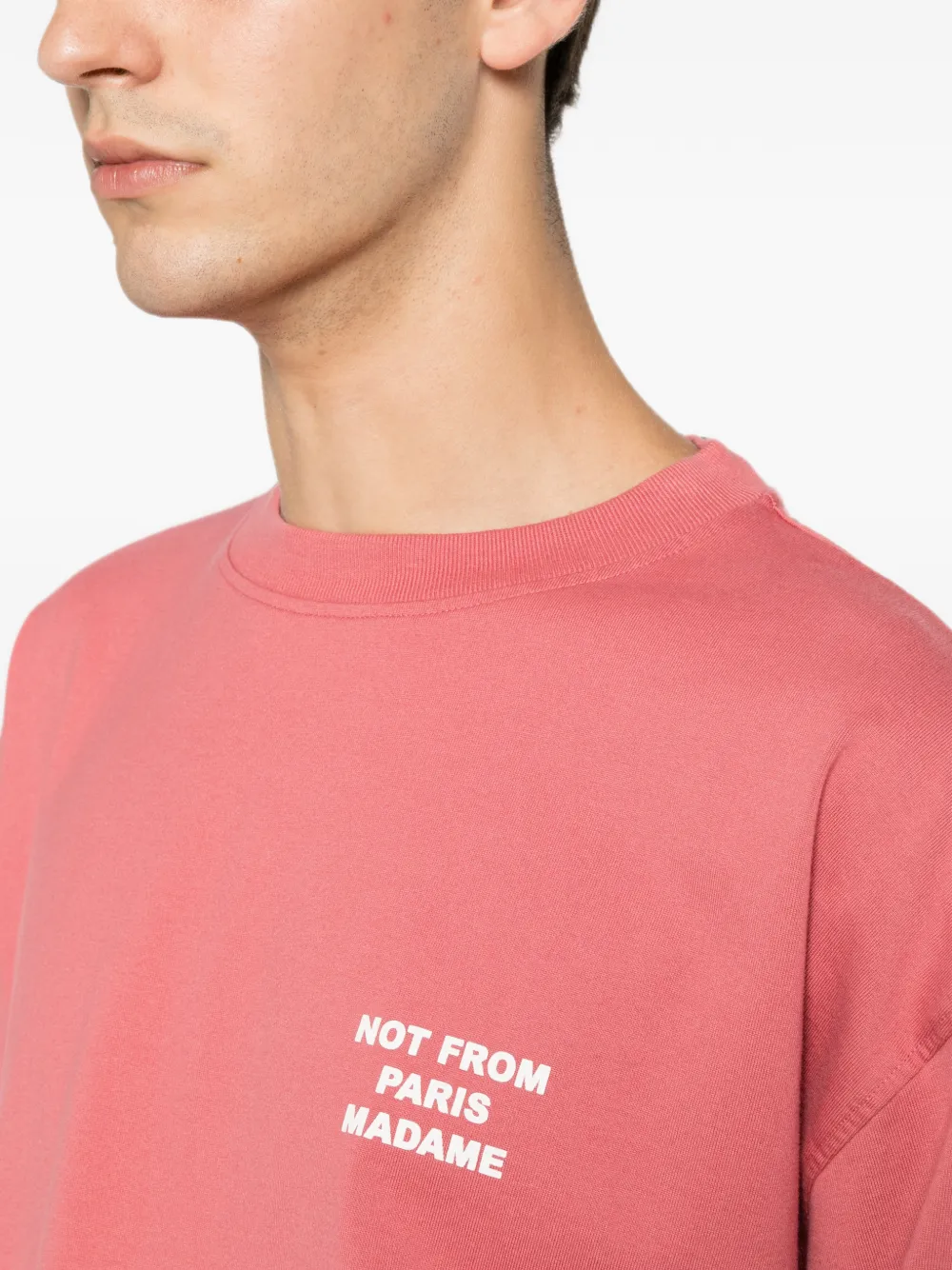 Drôle De Monsieur T-shirt met lange mouwen Roze