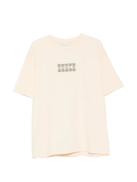 Drôle De Monsieur embroidered-logo T-shirt