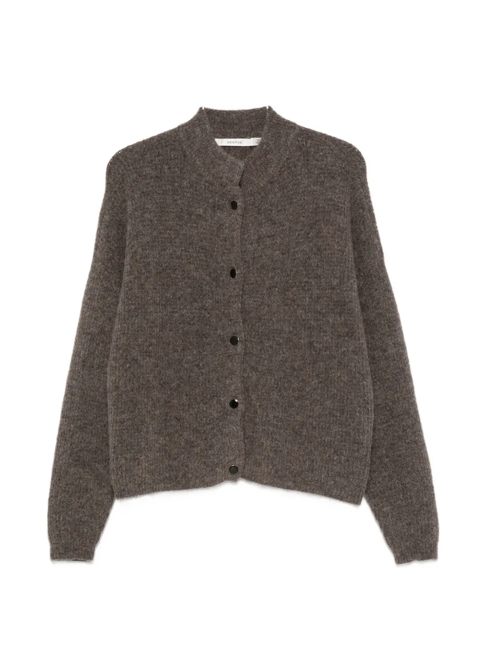 Gestuz Alpha button-up cardigan - Marrone