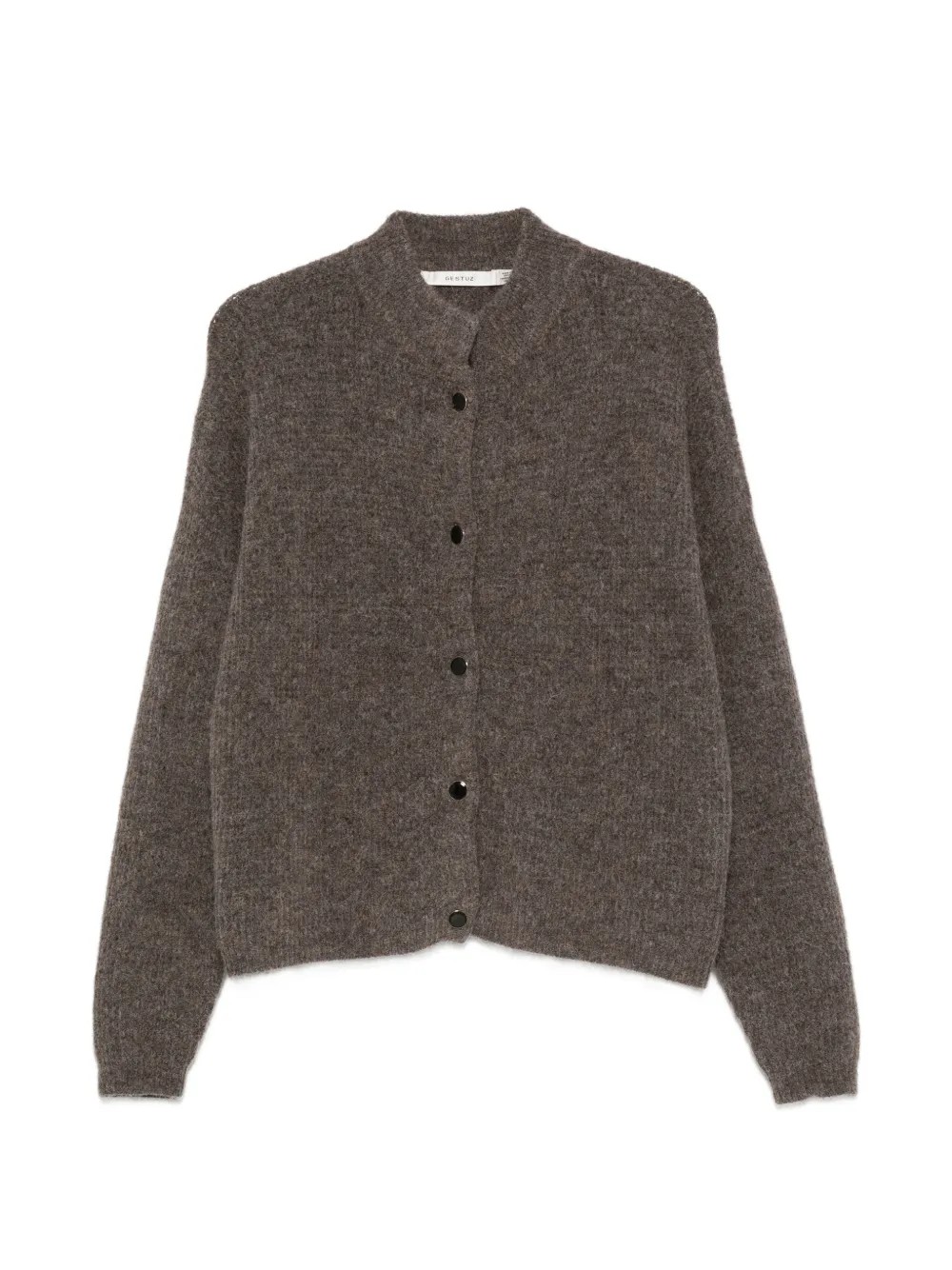 Gestuz Alpha button-up cardigan - Marrone