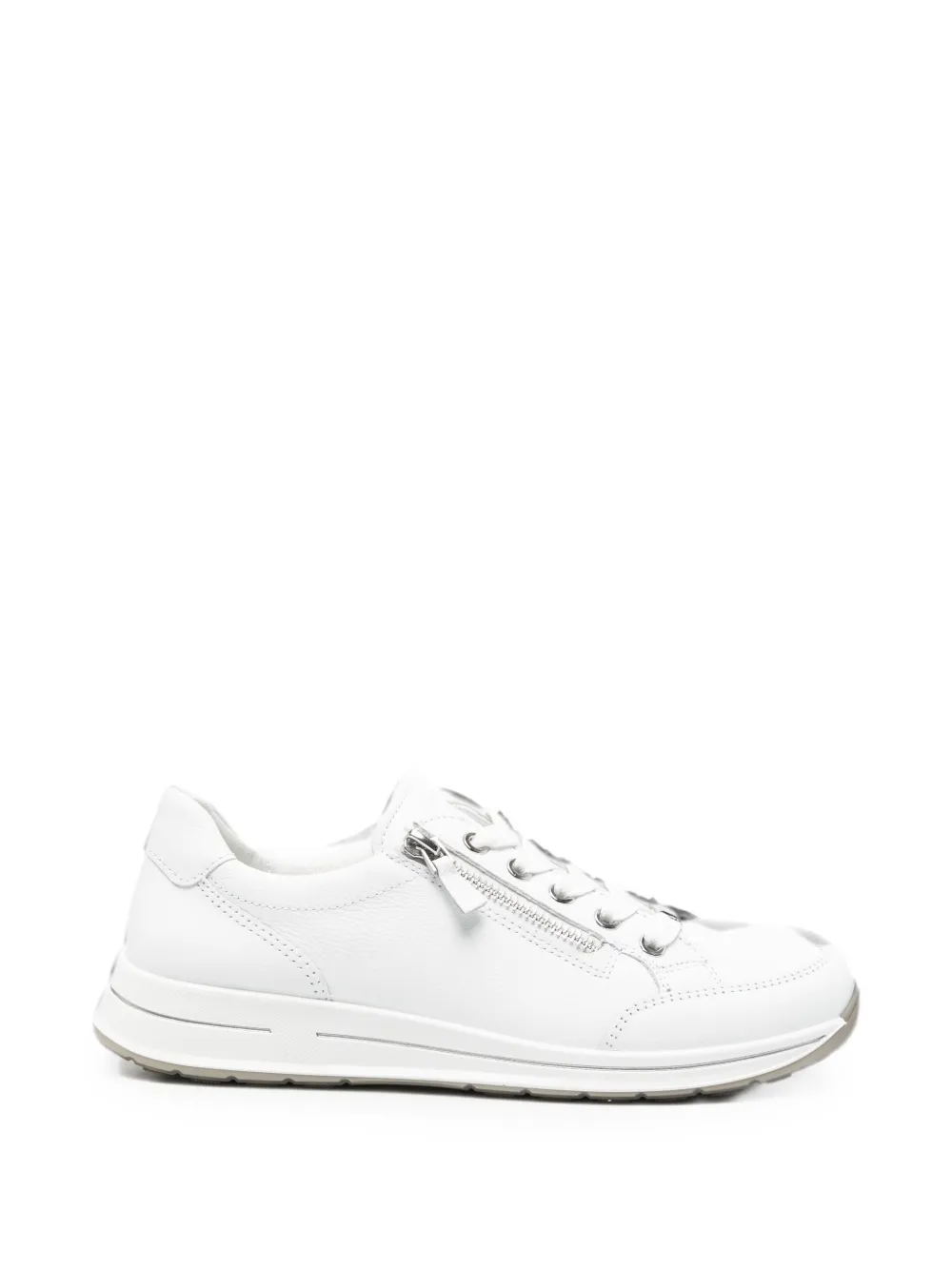 ARA Sneakers Osaka con zip laterale - Bianco