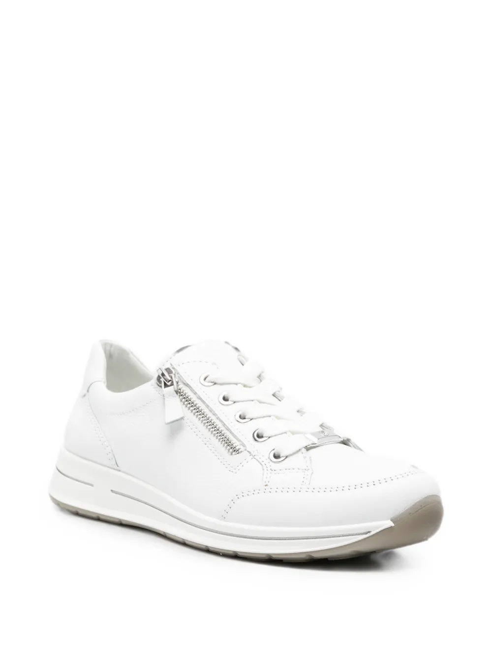 ARA Osaka leren sneakers met rits Wit