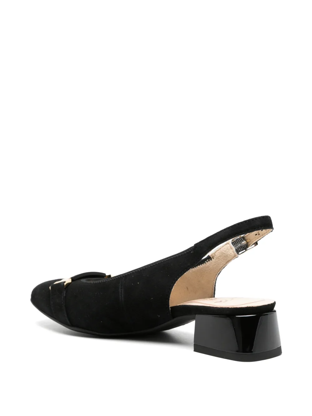 ARA Graz slingback pumps met gesp-detail Zwart