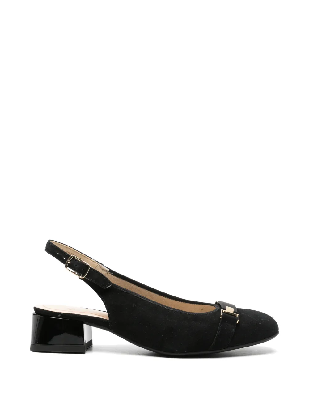 ARA Graz slingback pumps met gesp-detail Zwart