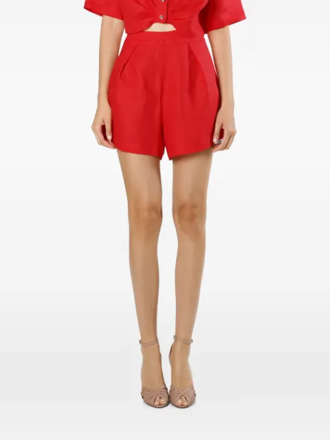 Mia Peculiar skræddersyede shorts i hør