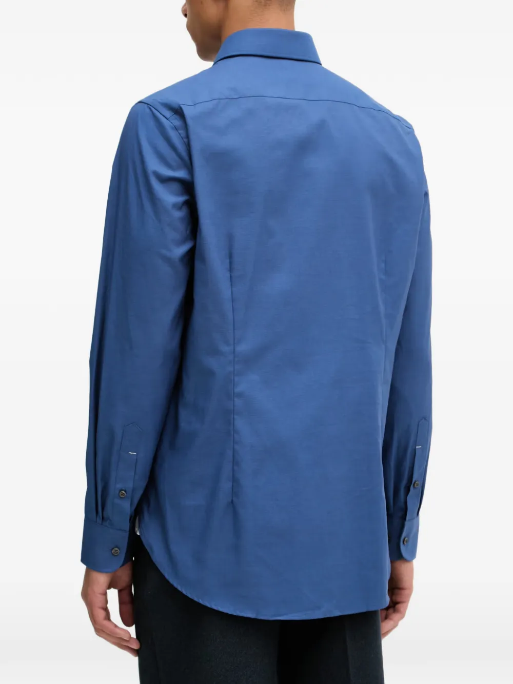Michael Kors Overhemd met geborduurd logo Blauw