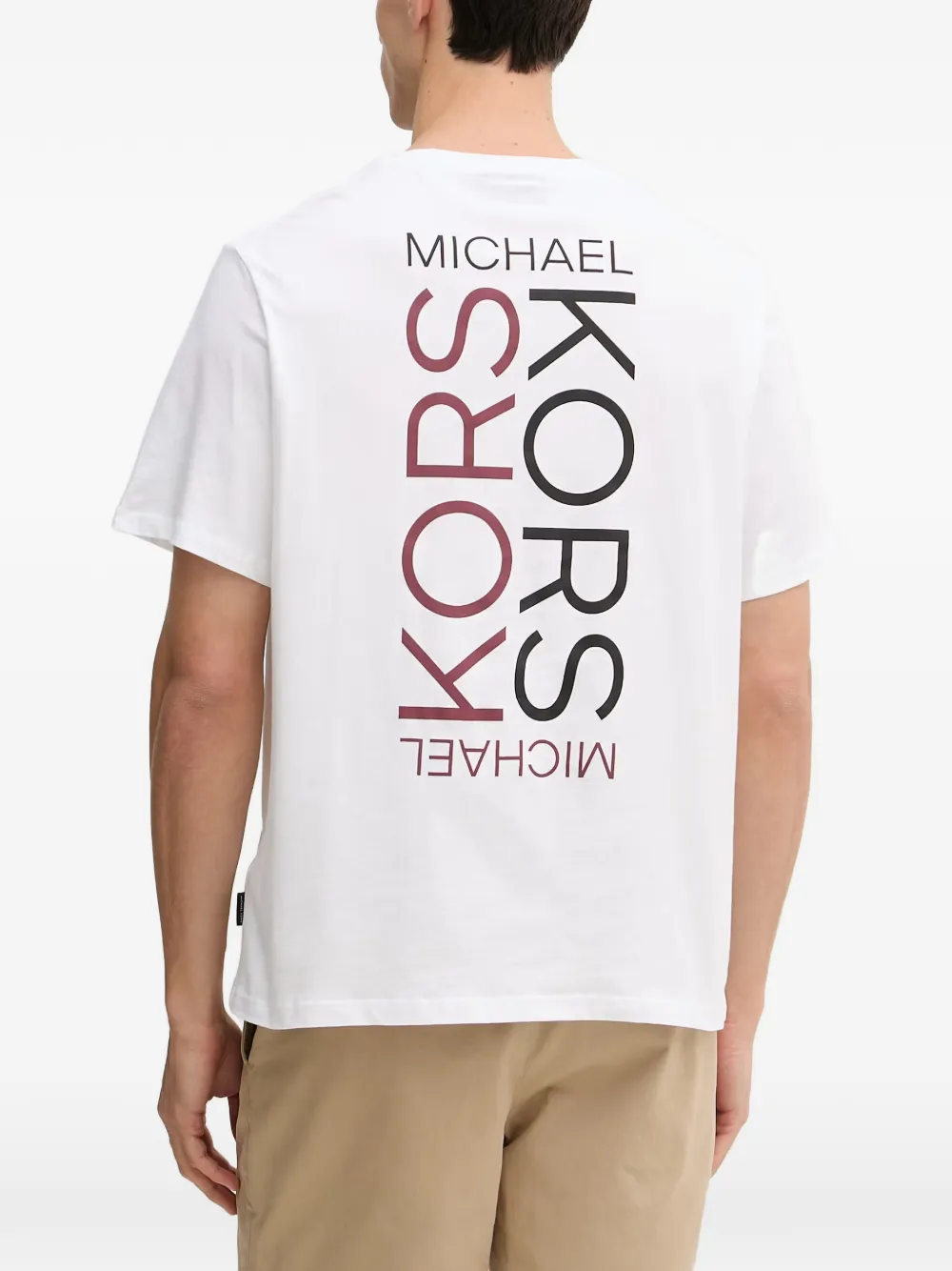 Michael Kors T-shirt met print Wit