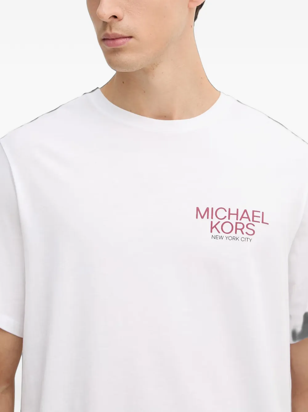 Michael Kors T-shirt met print Wit