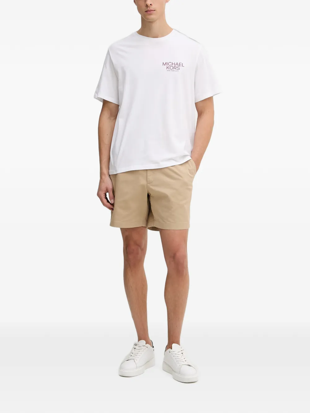 Michael Kors T-shirt met print Wit
